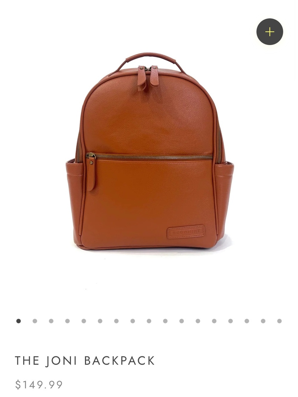 Bodomint Joni 2.0 Camel Convertible Backpack Diaper Bag NWT - Picture 2 of 8